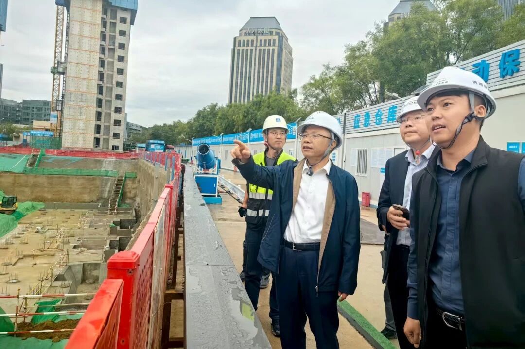 集团领导调研投资开发公司配售型保障性住房项目