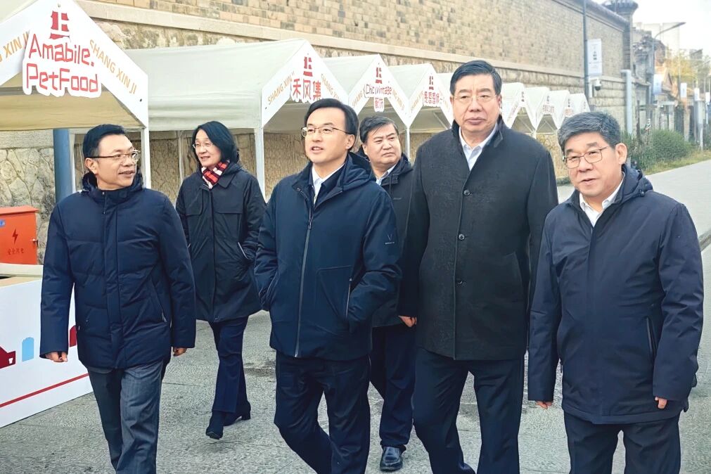 省住房和城乡建设厅厅长王玉志到上新街片区城市更新项目进行调研